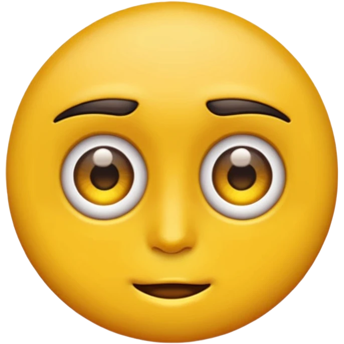 Emoji amarillo mordiéndose la uña (😊+💅)no se esta mordiendo la uña emoji