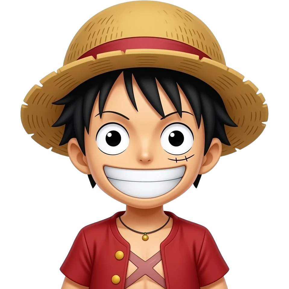 Luffy emoji