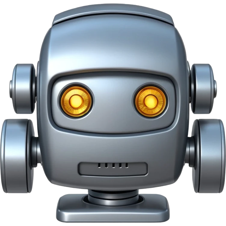pricetag on robot emoji