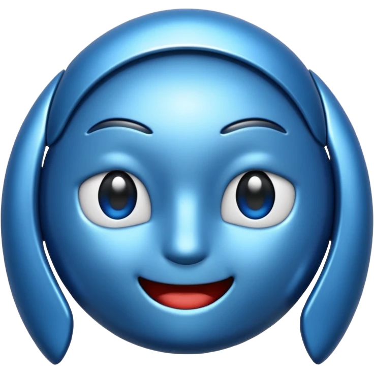 Blue sigma emoji emoji