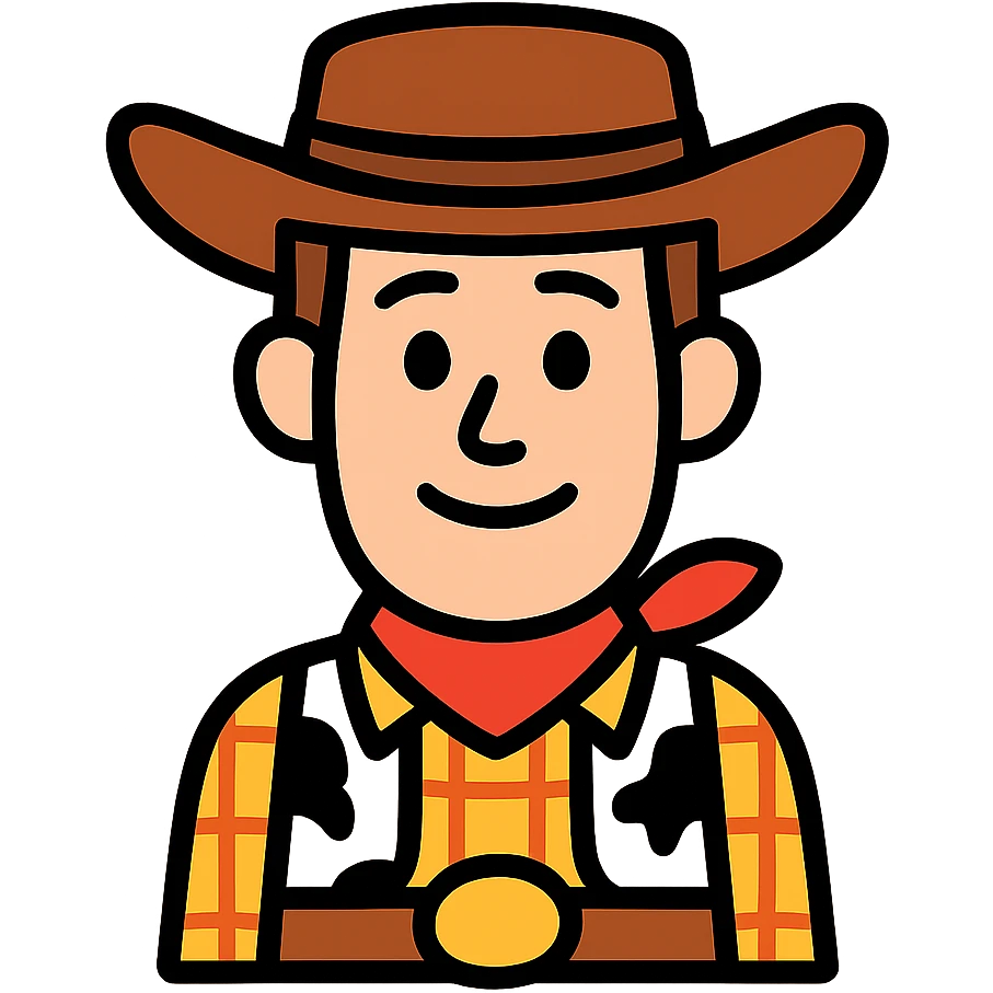 Woody from Toy Story emoji