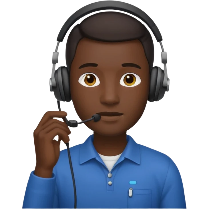 soporte call man emoji