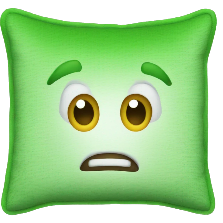 Green pillow emoji