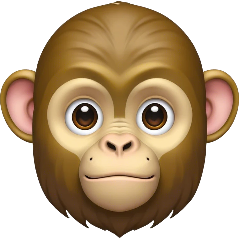 Ein Glatzkopf mit einem Affen auf der Schulter  emoji