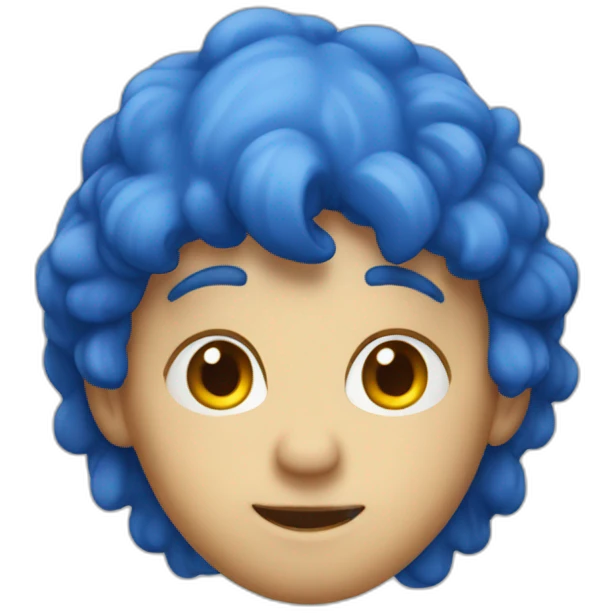 Schtroumpf emoji
