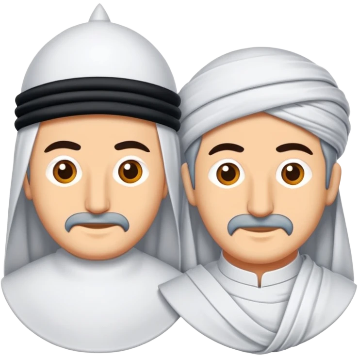 Gamalı haç ve hilali bir bayrakta tasarla emoji