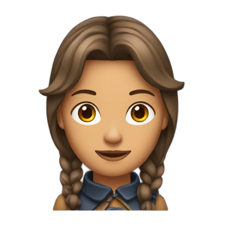 Une femme sur un cheval emoji