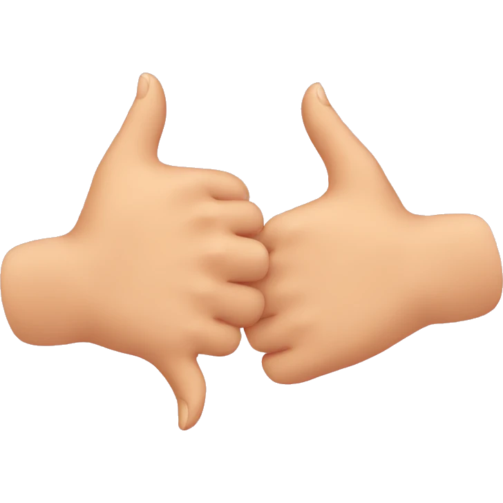 pinky-promise emoji