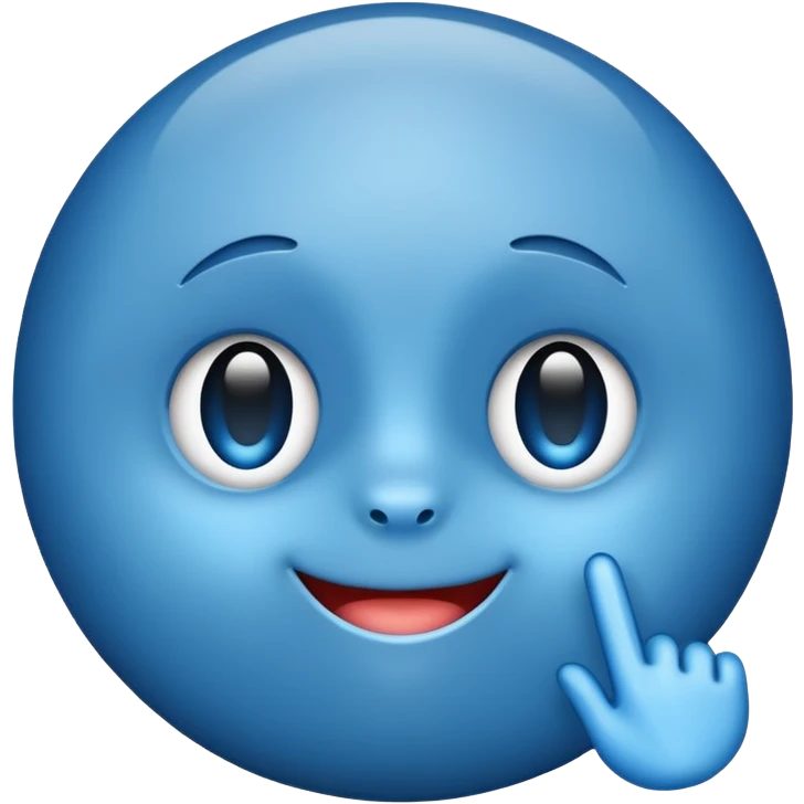 Blue tick emoji