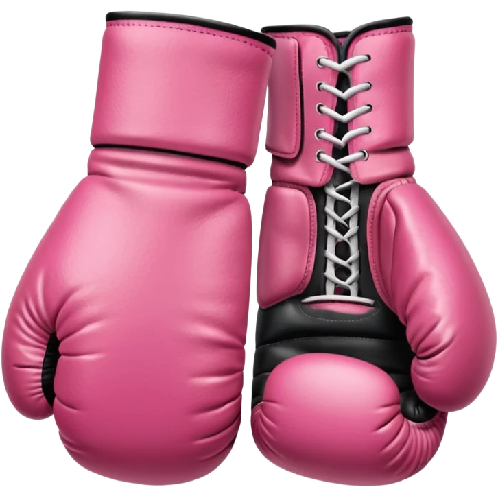 i want pink boxing gloves emoji