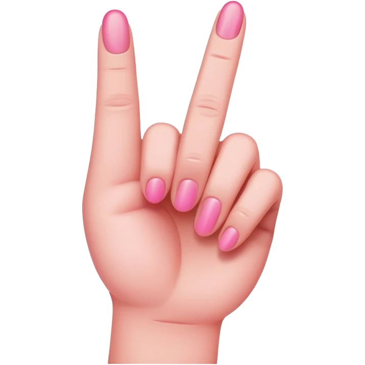 pink middle finger  emoji