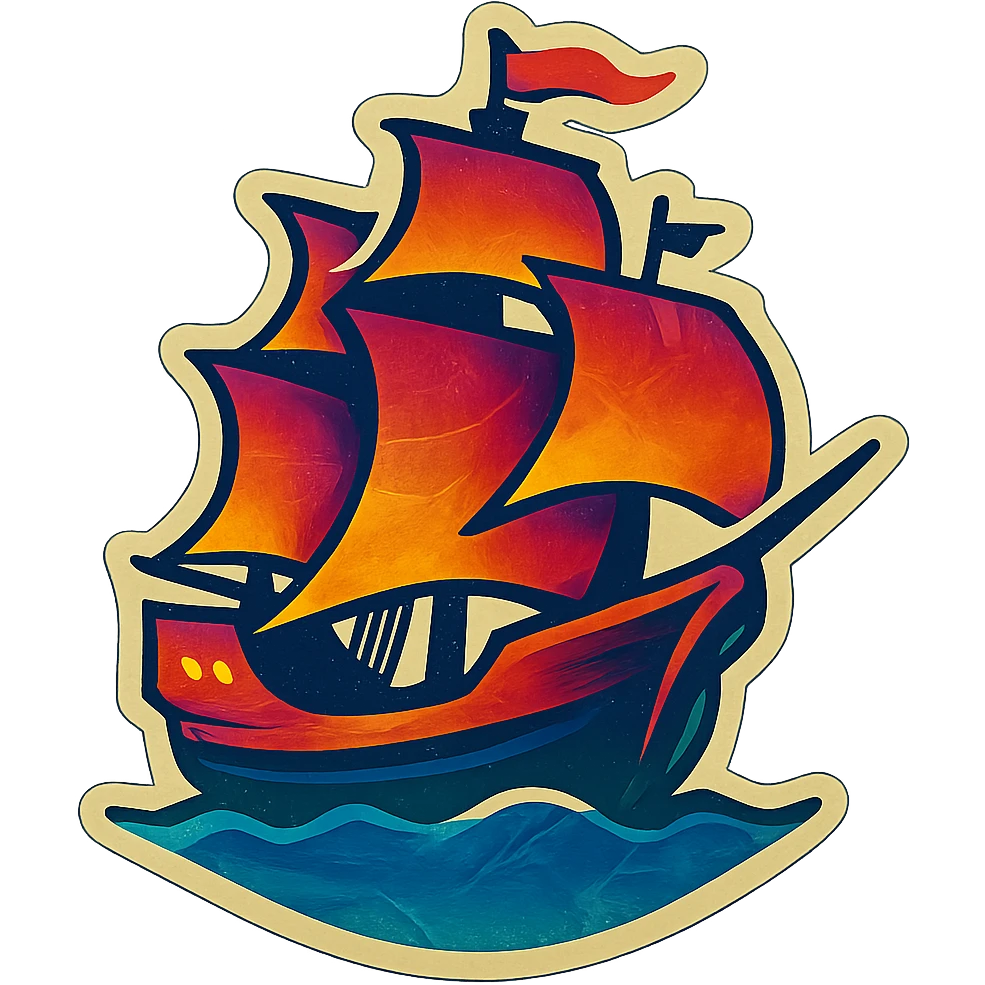 pirate ship emoji