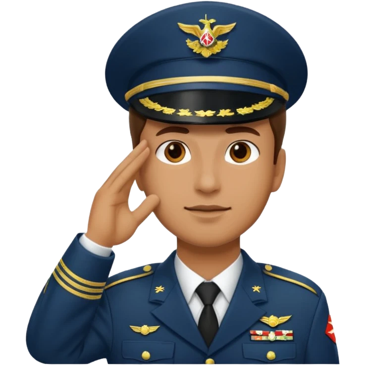 yes boss saluting emoji