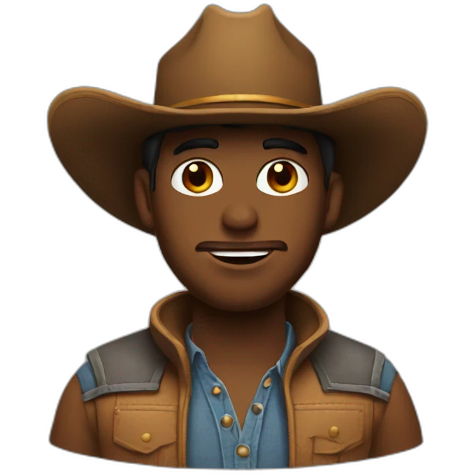 Elon Max in a cowboy hat emoji