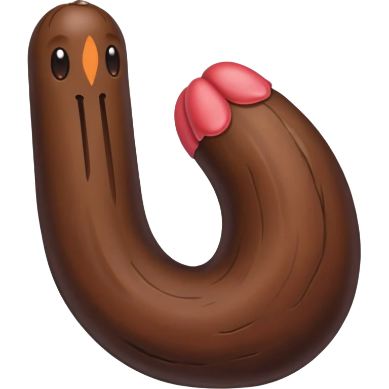 Une grosse bite emoji