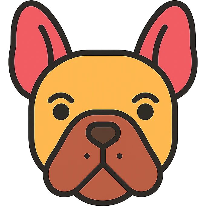 French Bulldog emoji