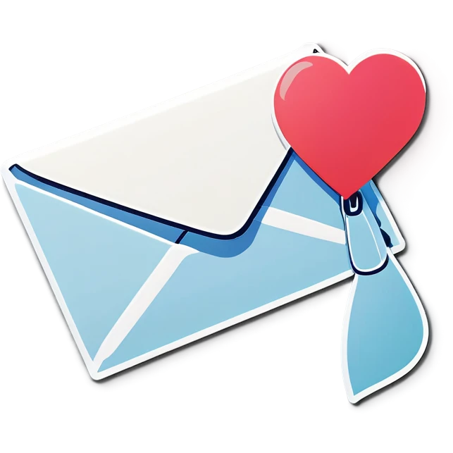 romantic letter emoji