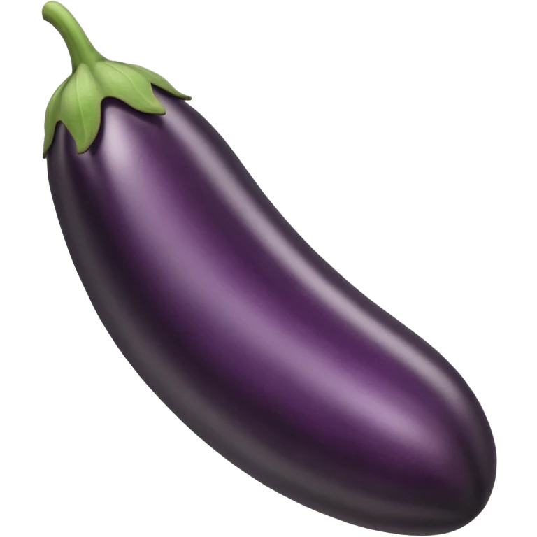 big black eggplant emoji