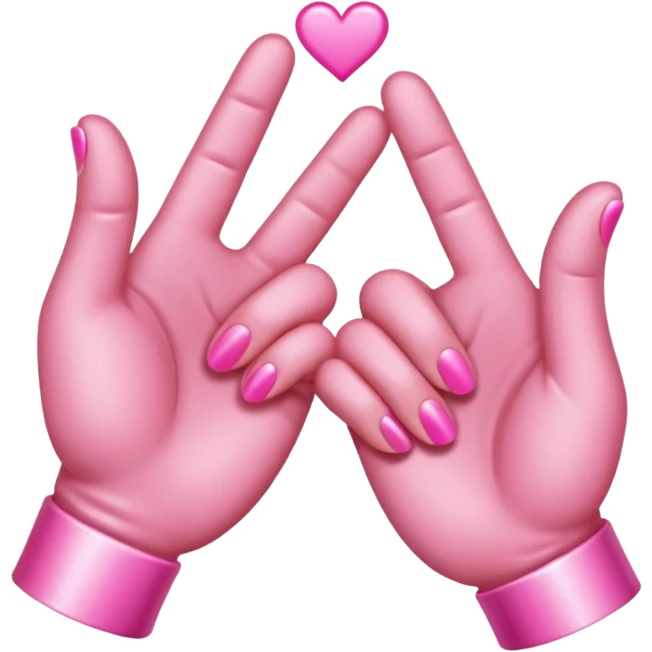 pinky promise emoji emoji