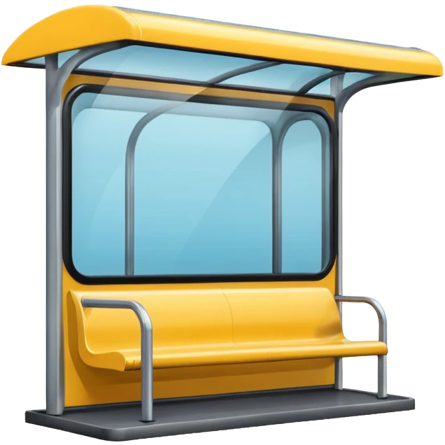 bus Shelter emoji