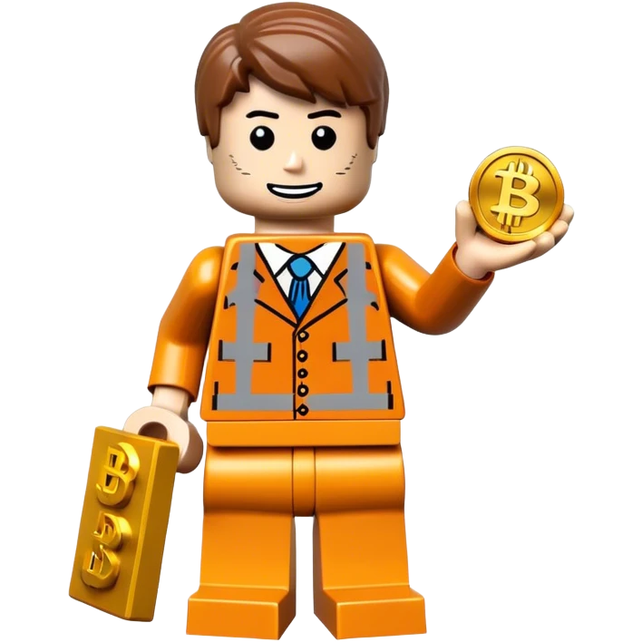 lego homme bitcoin emoji
