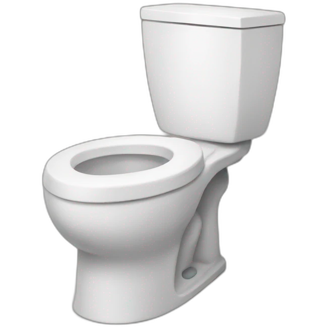 toilet with head out of toilet emoji