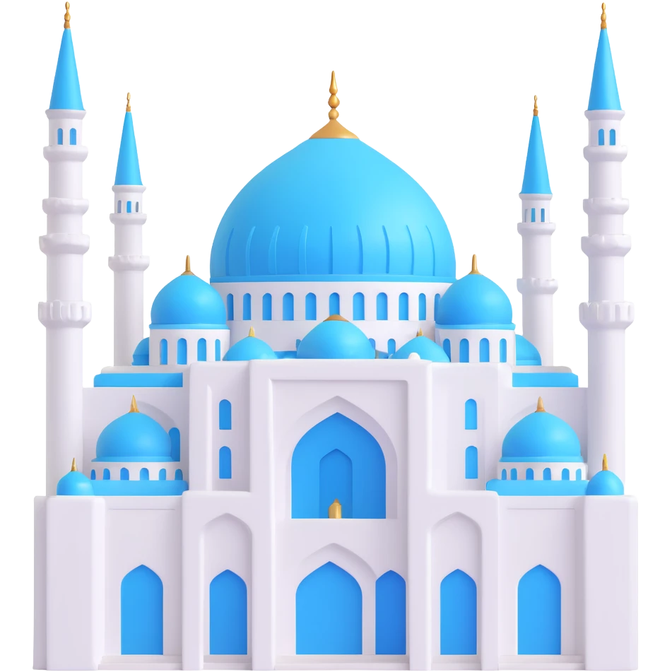 Uzbek Blue Mosque architecture emoji