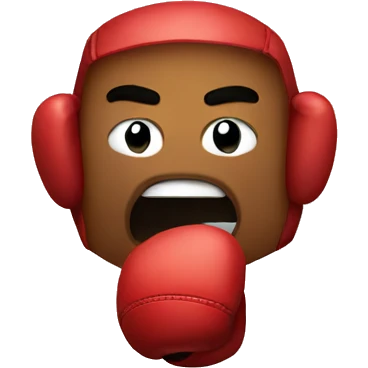 Emoji boxing emoji
