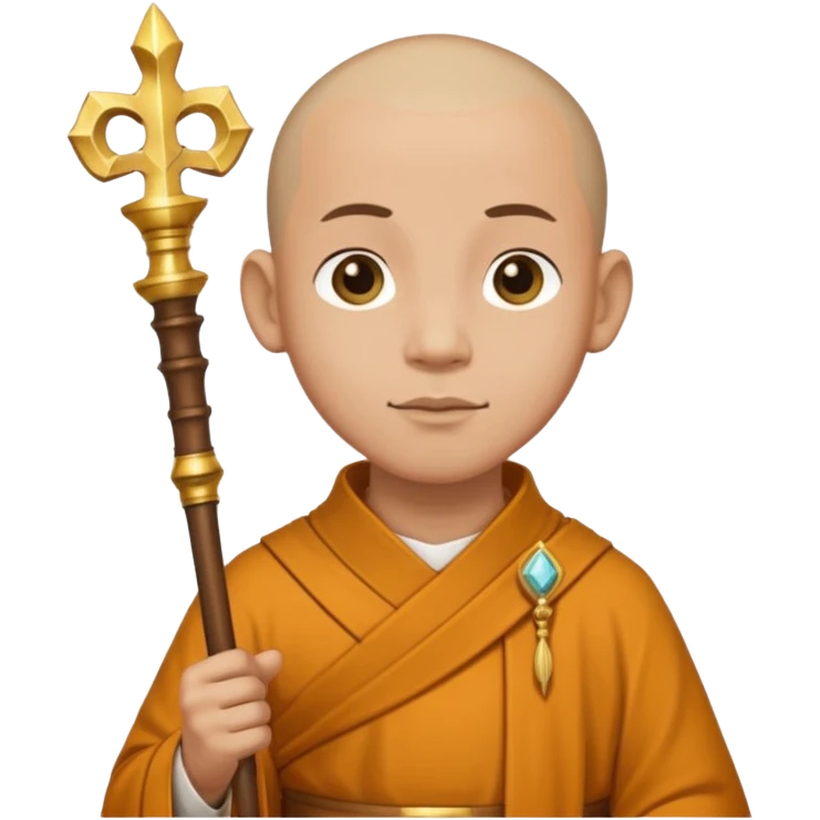 monk scepter emoji