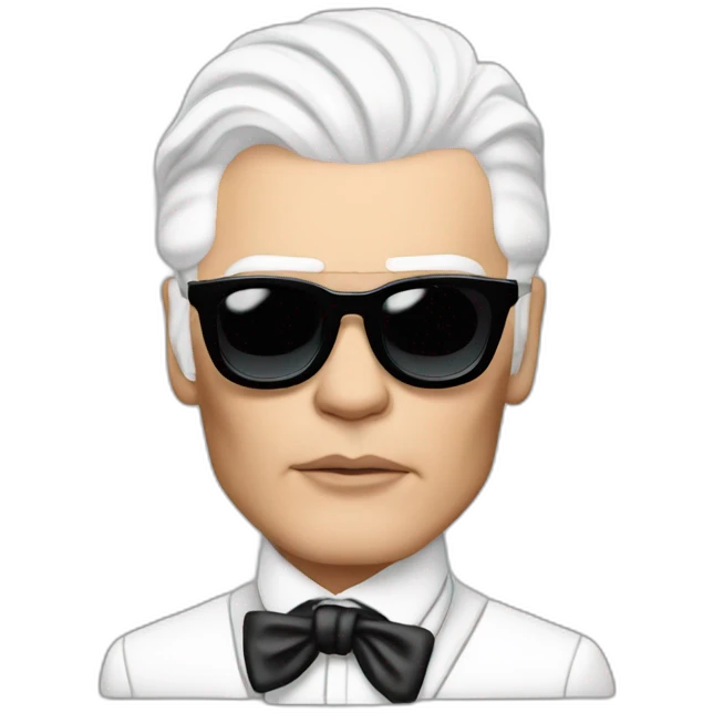Karl lagerfeld emoji