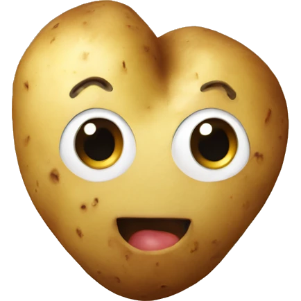 Potato heart emoji