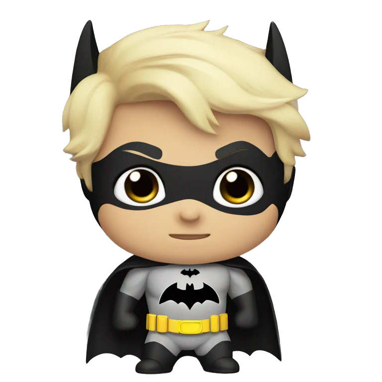 chibi batman emoji