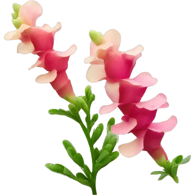 Snapdragon flower emoji