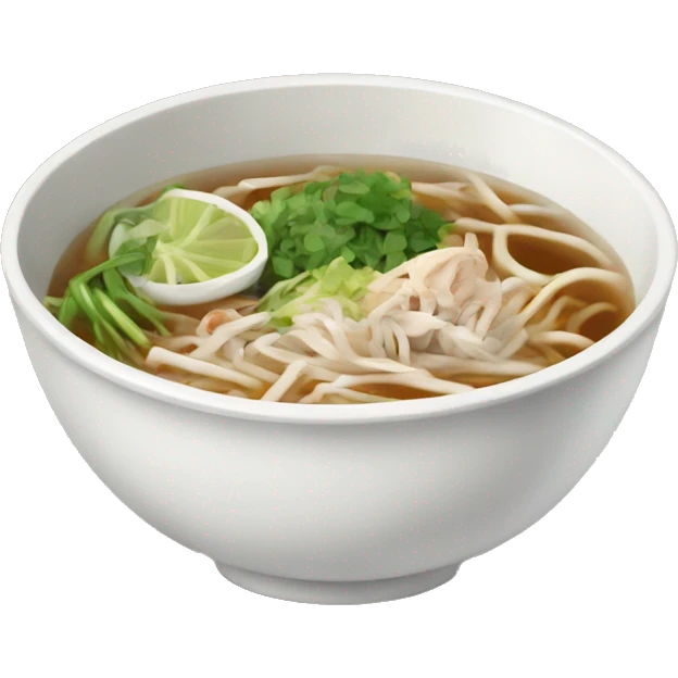 pho bowl emoji