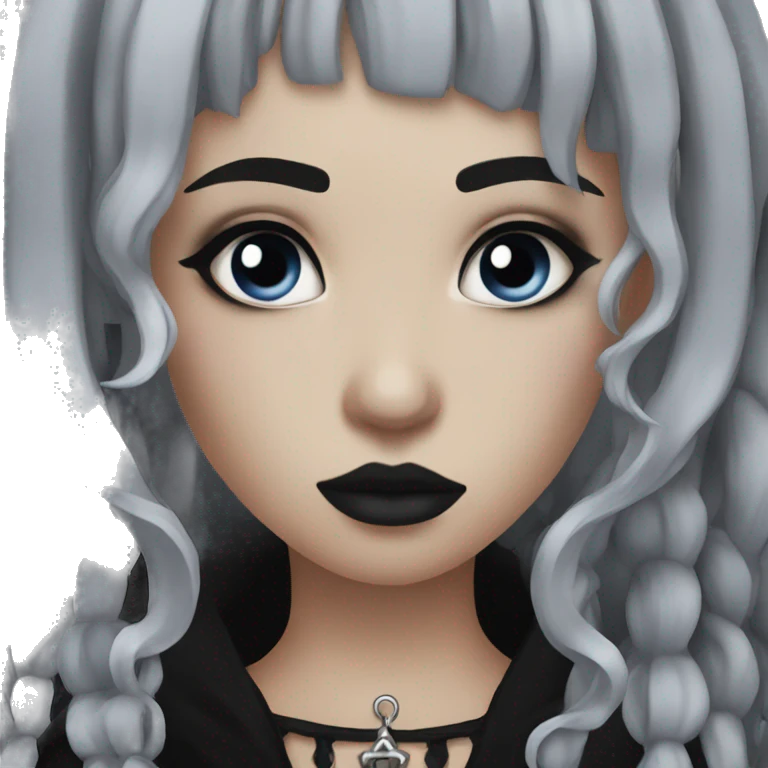 Gothic piercings emoji