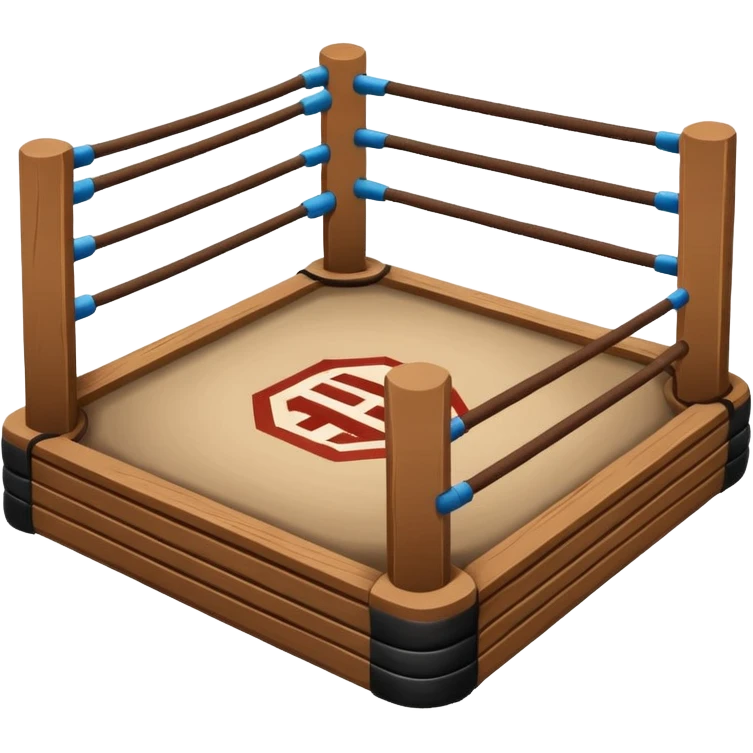 wrestling ring emoji