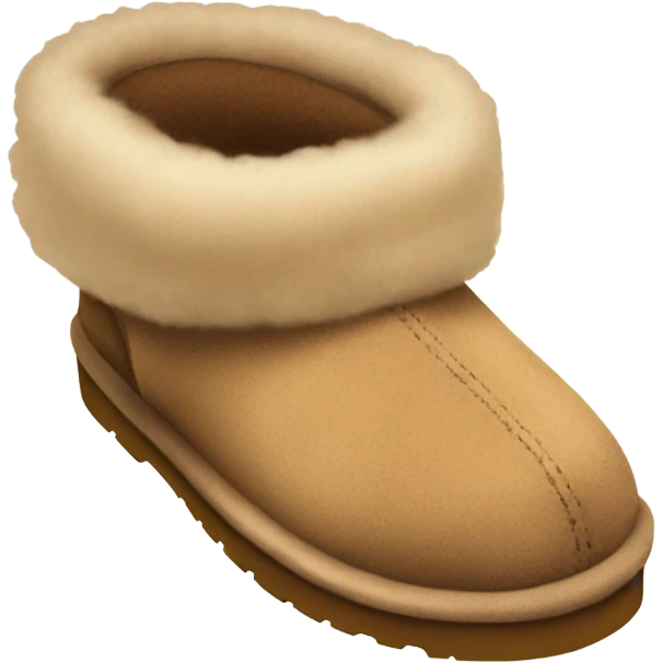 Ugg house shoes emoji