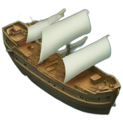 A SHIP IN SEA NEAR SMALL ISLAND emoji