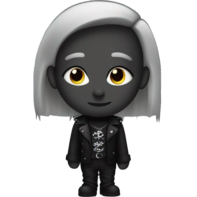 Goth love emoji emoji