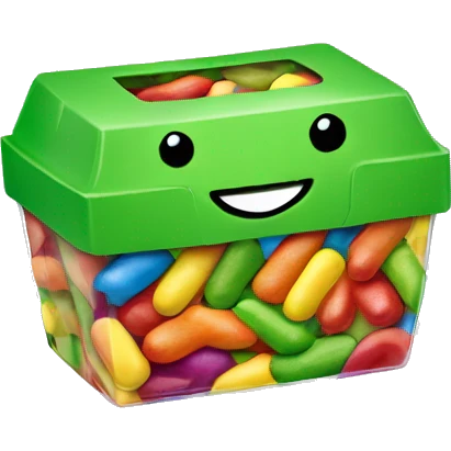 Mike and Ike's candy box emoji
