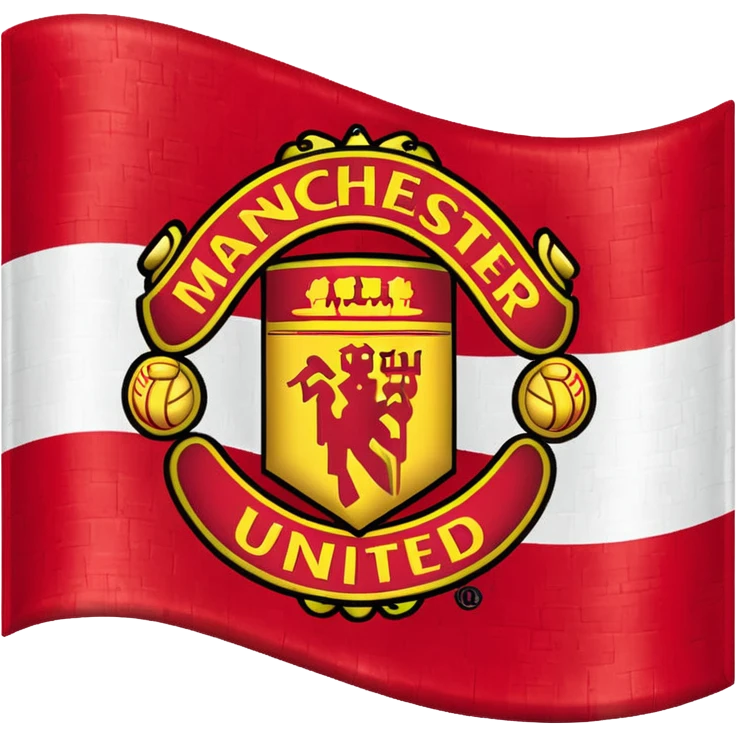 Manchester United flag emoji