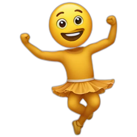 Crotte qui danse emoji