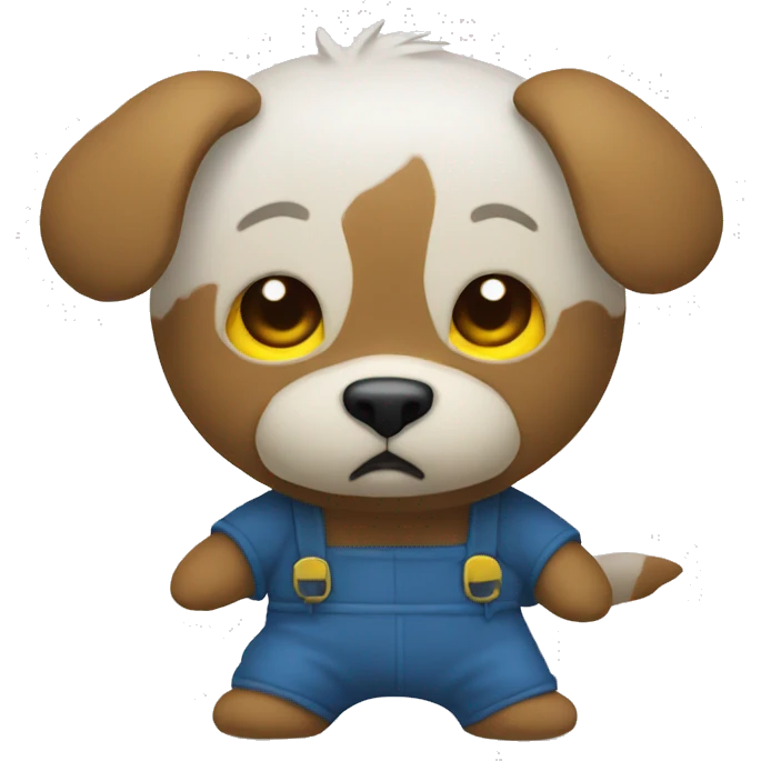 Peluche disparando emoji