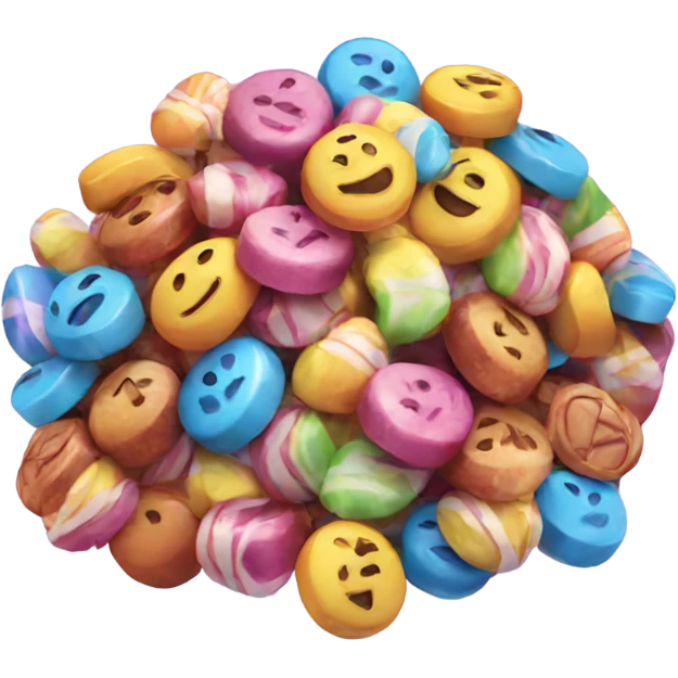 Candy pile emoji