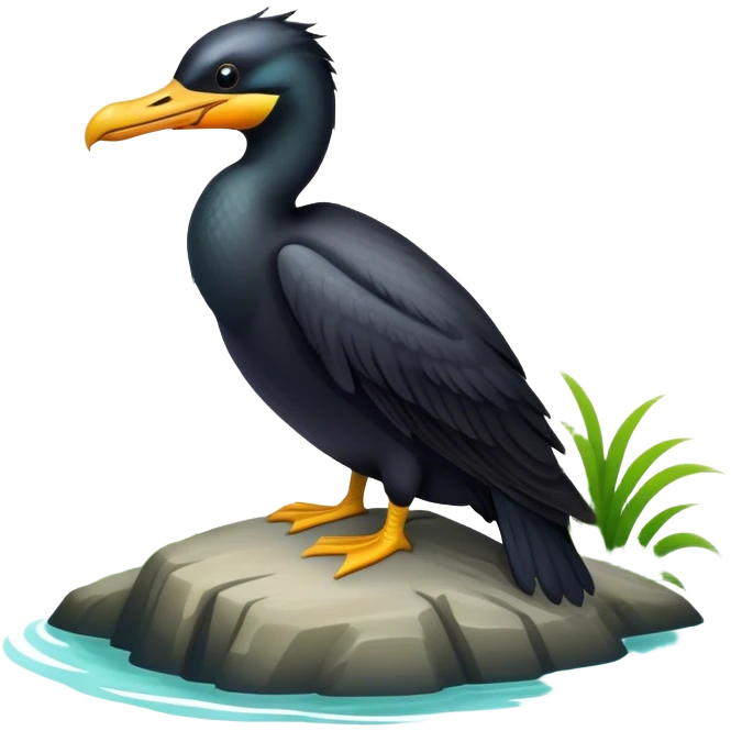Neotropic Cormorant emoji