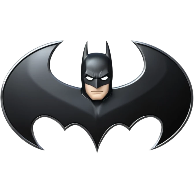 Batman sign emoji