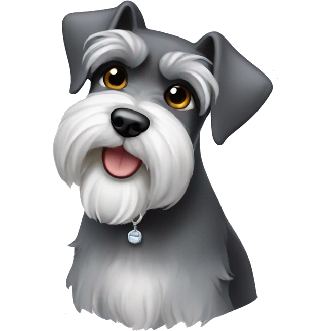 Miniature schnauzer   emoji