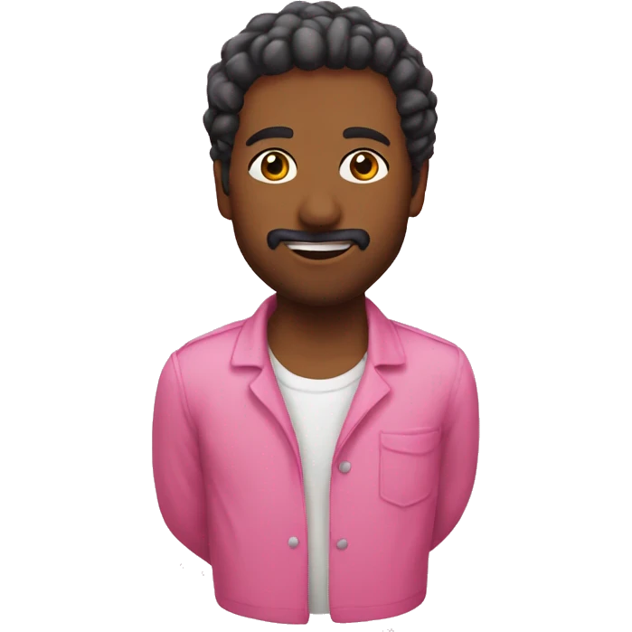 Leary pink Herat emoji