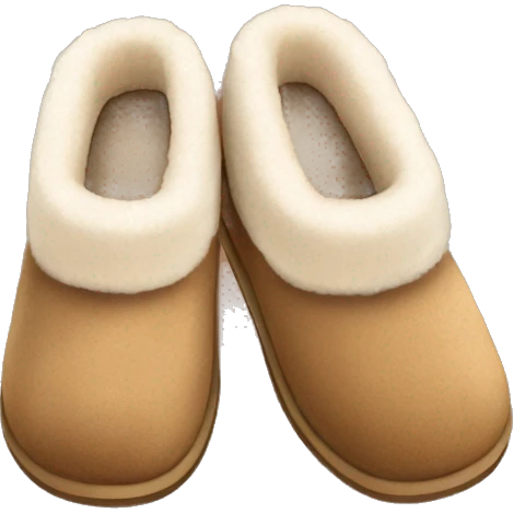 ugg slippers emoji