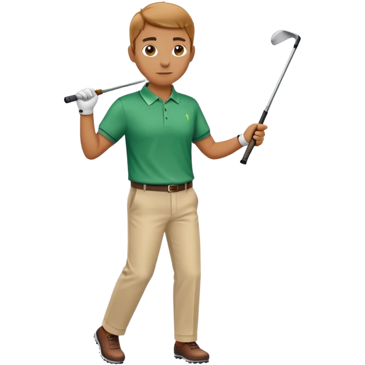 golfing emoji
